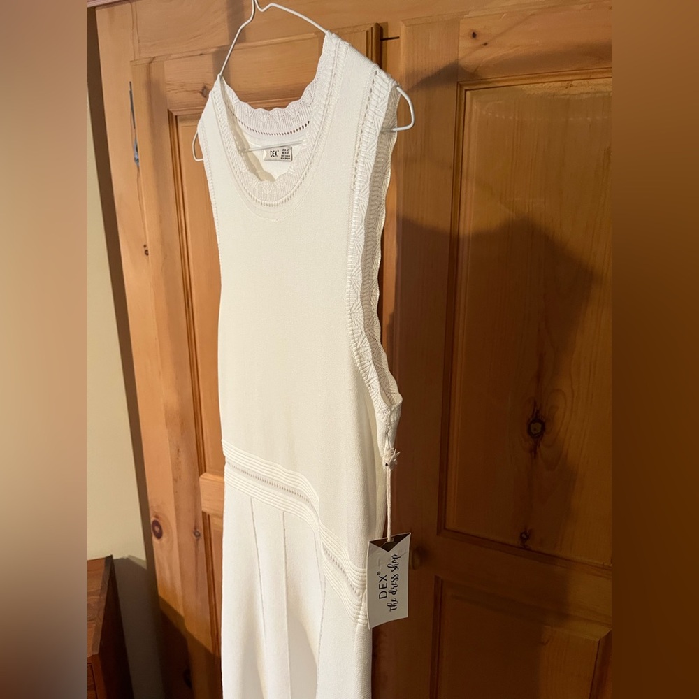 Dex Ivory Sleeveless Dress, NWT, women’s xs but fits small-medium - Picture 7 of 7